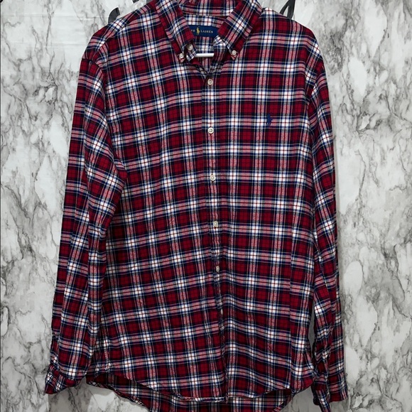 Polo Ralph Lauren Other - Polo by Ralph Lauren Red and Blue Plaid Shirt